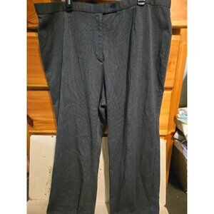 Passport Women Pants Gray Plaid‎ 24w